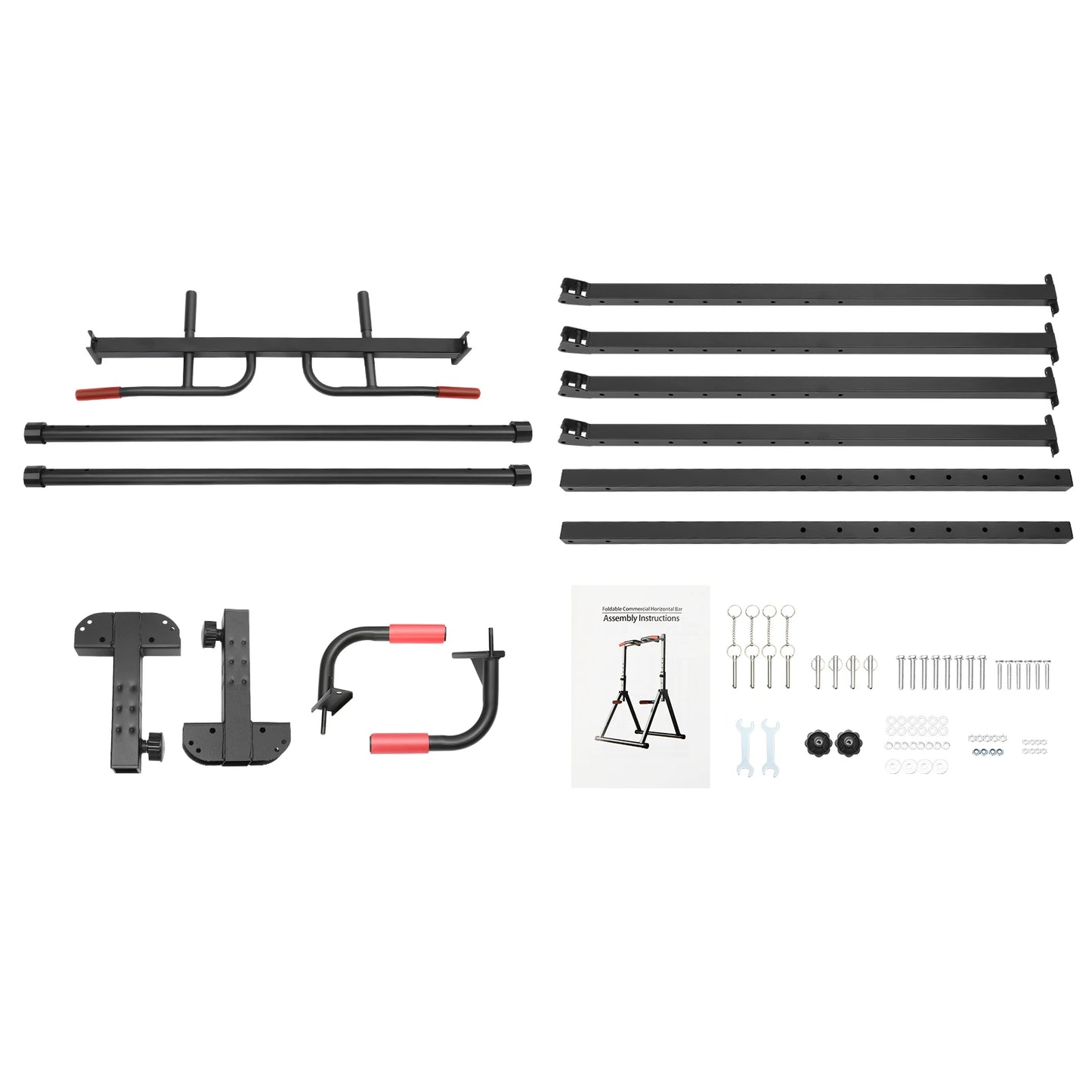 Foldable Adjustable Pull Up Bar For Home Gym 200kg Capacity - Alice's Wellness Hub