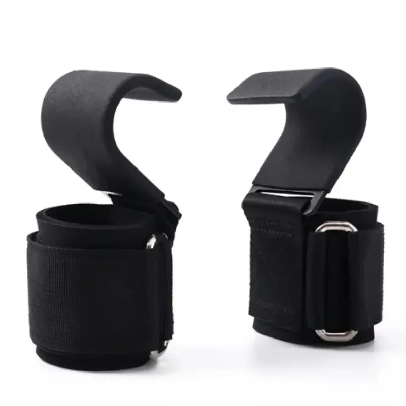 MIHJUSFDH Weight Lifting Hooks Set for Deadlifts and Pullups