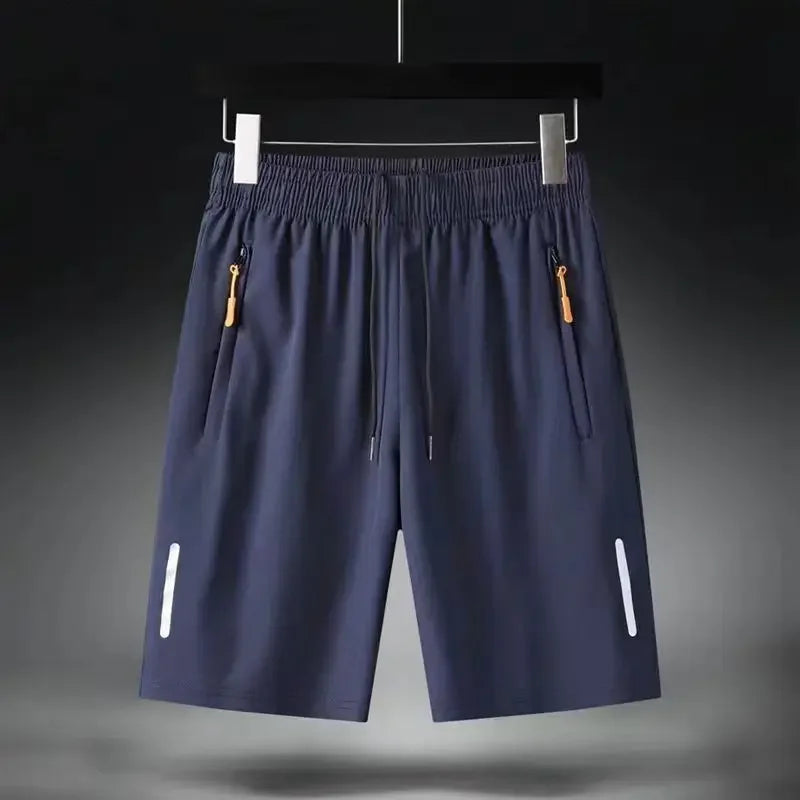 Ice Silk Quick Dry Lightweight Breathable Sports Shorts
