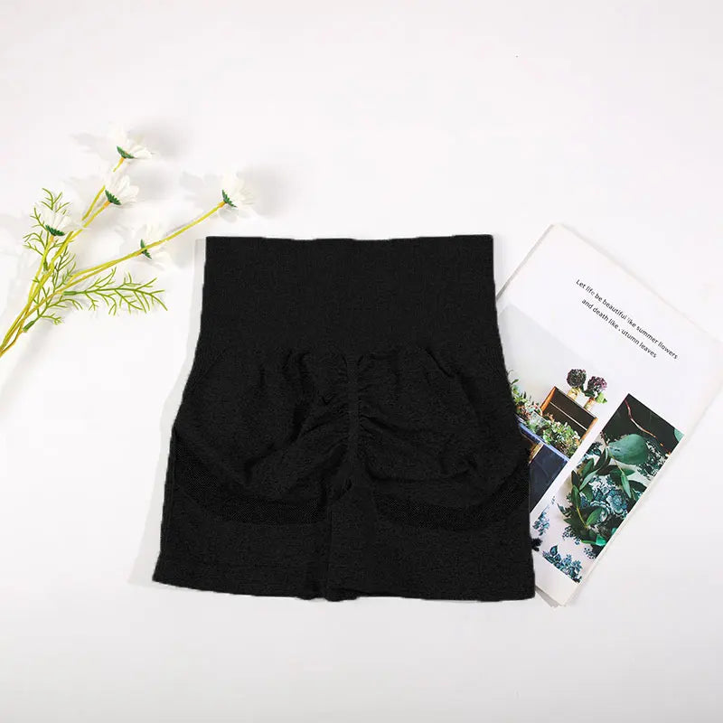 CHRLEISURE Seamless Sports Set Women Yoga Suit With Cycling Shorts - Alice's Wellness Hub