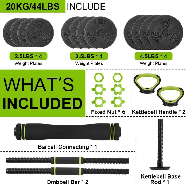 TWISTER.CK Adjustable Dumbbells For Home Gym And Strength Training