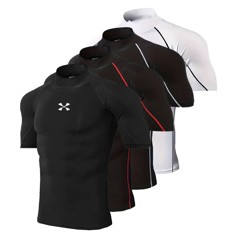 HANRAN Quick Dry Men's Short Sleeve T Shirt For Gym