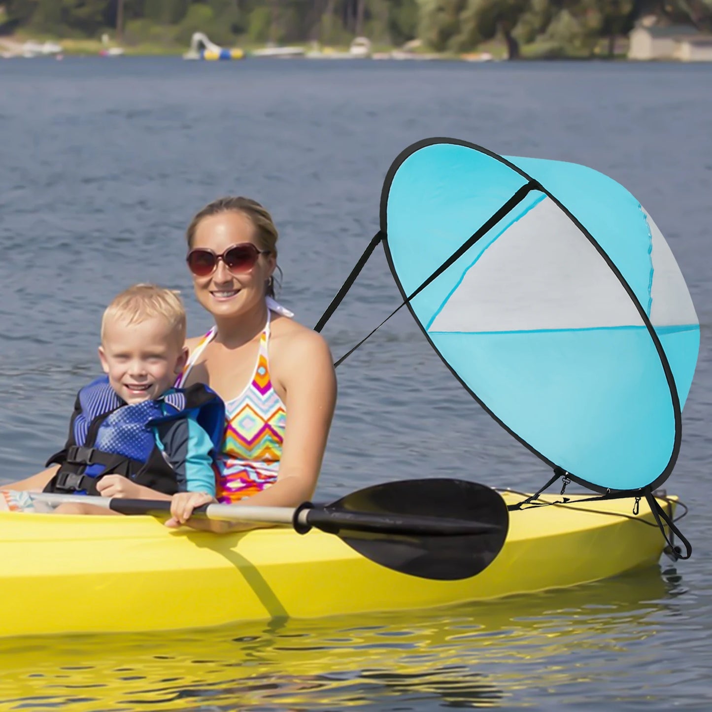 Foldable Paddle Board Sail For Kayak And SUP Water Sports