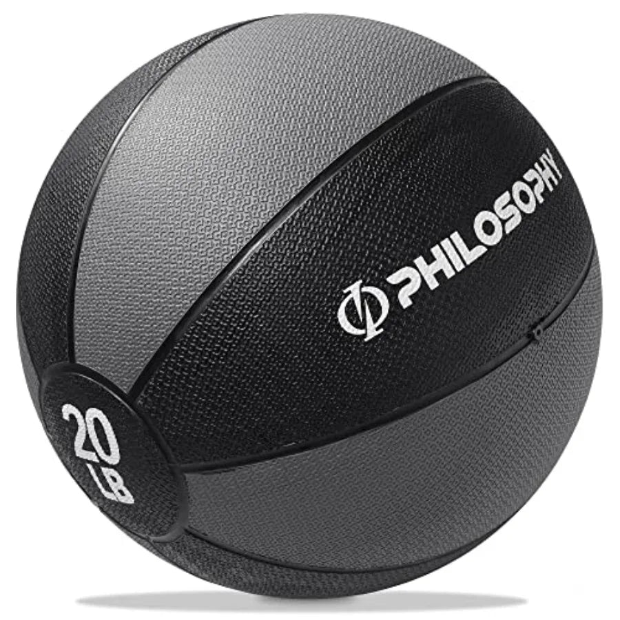 Weighted Medicine Ball With Non-Slip Grip For Home Gym
