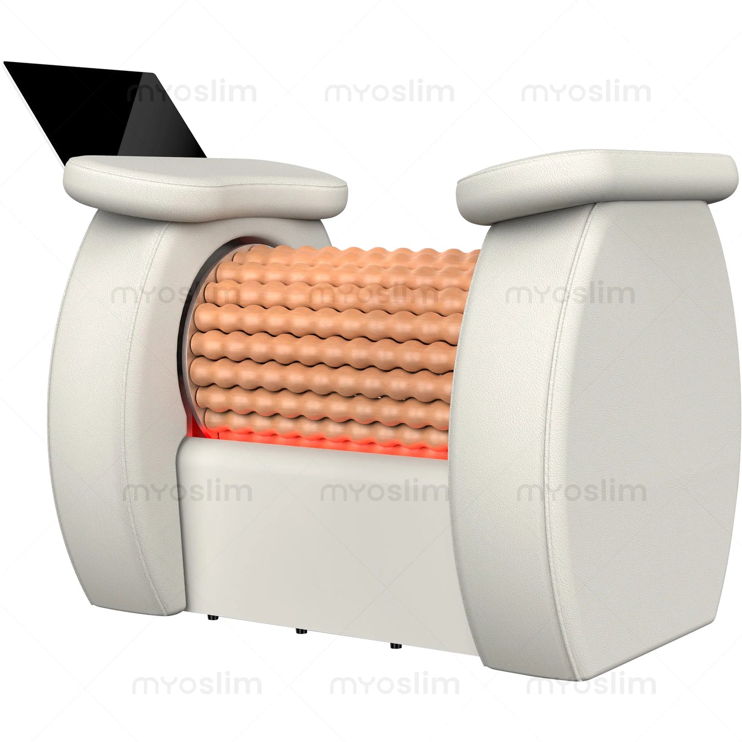 MYOslim 360 Degree Automatic Roller Body Sculpt Massager with Infrared
