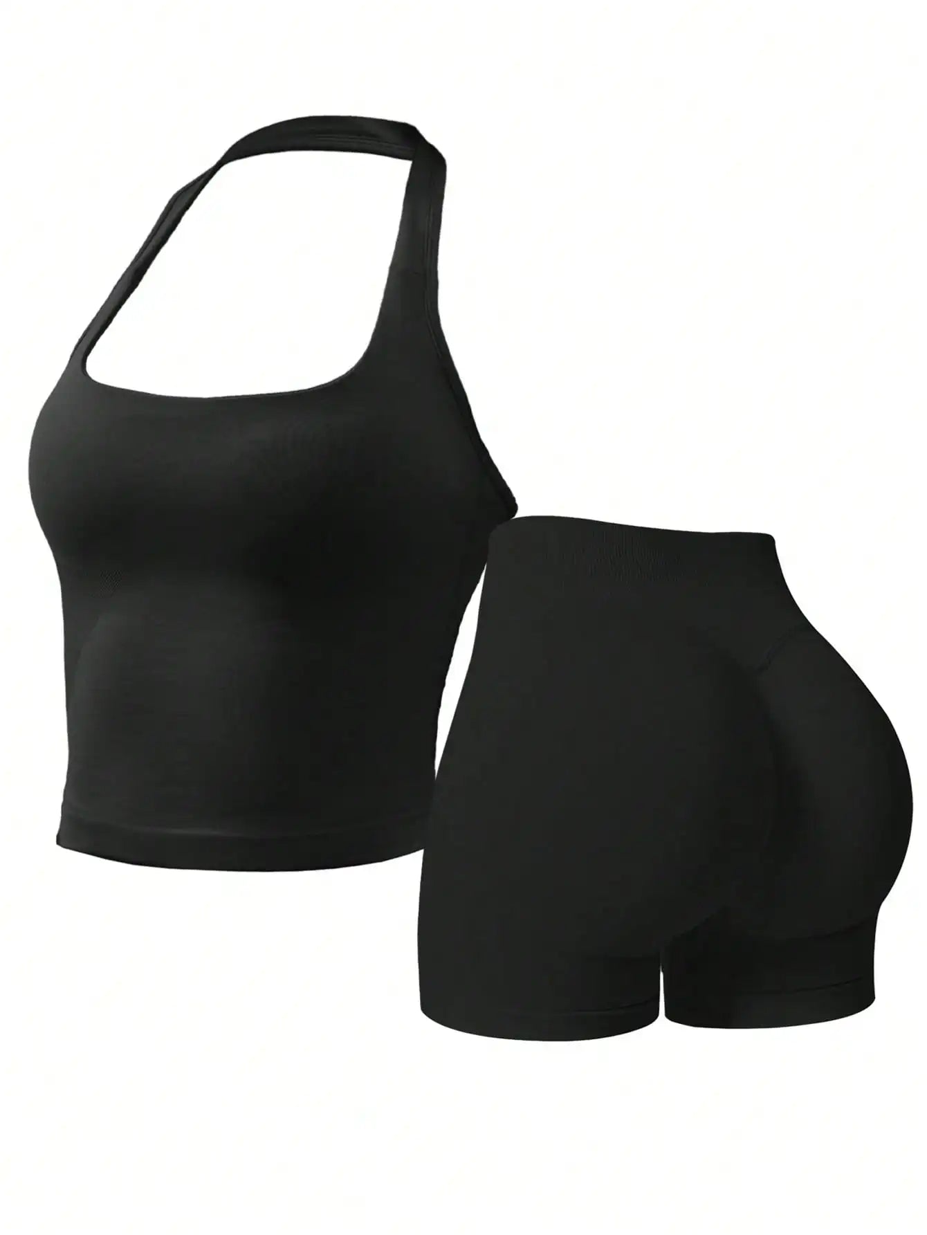 Women's Outdoor Sports Set Tank Top And Shorts Lightweight