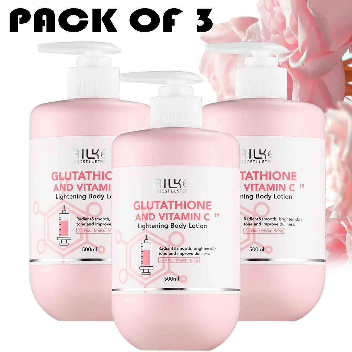 Ailke Glutathione Vitamin C Whitening And Moisturizing Body Cream