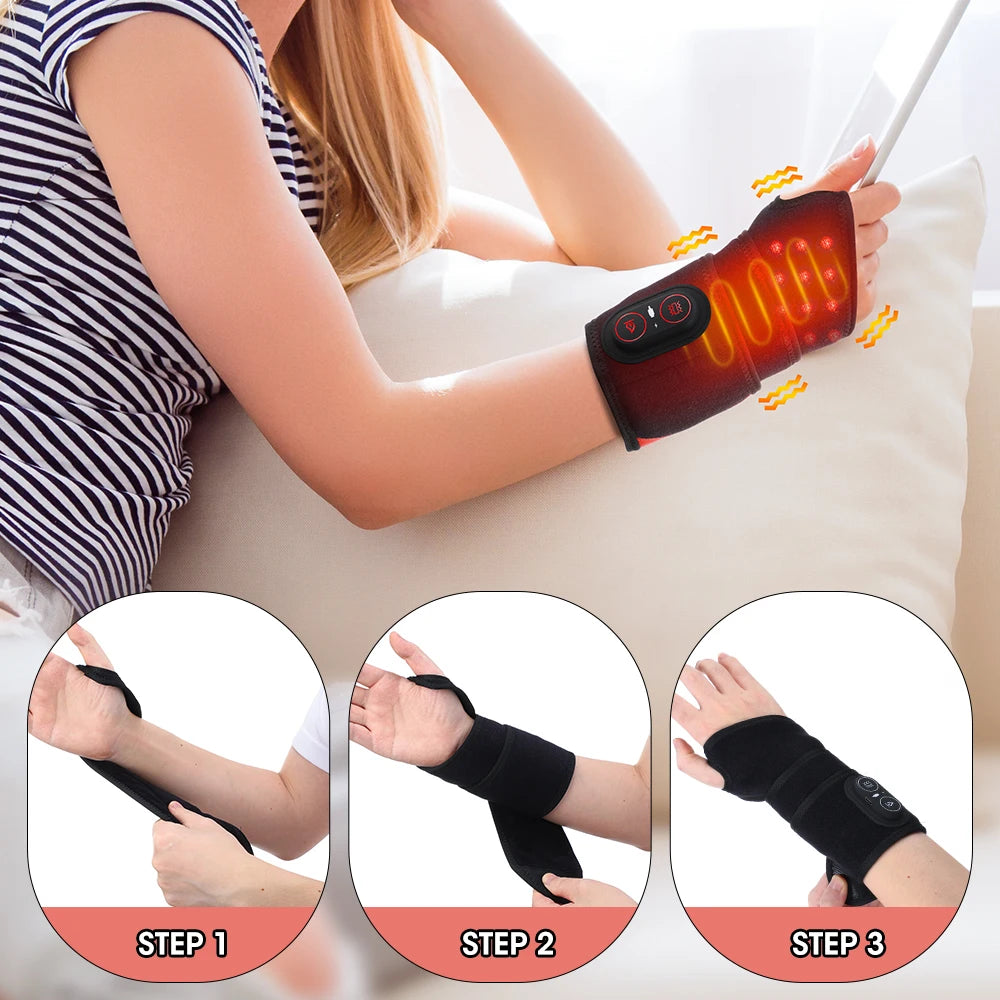 Hailicare Wireless Heating Wrap With 36 LED Beads For Pain