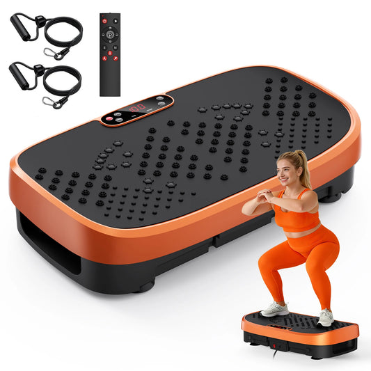 Vibration Plate Fat Burning Machine For Home Gym System - Alice's Wellness Hub