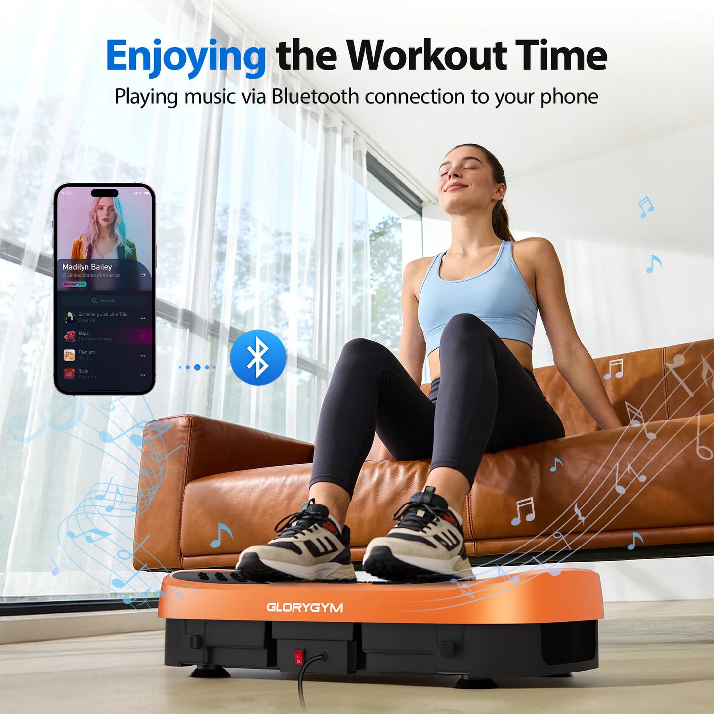 Vibration Plate Fat Burning Machine For Home Gym System - Alice's Wellness Hub