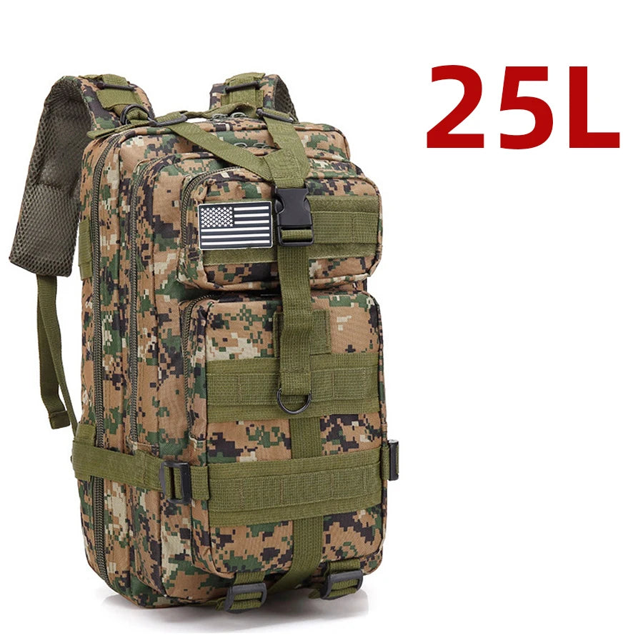 Thuram Waterproof Tactical Backpack For Outdoor Hiking And Trekking