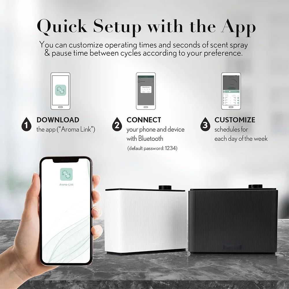 NAMSTE App Controlled Fragrance Diffuser For Home Hotel Spa