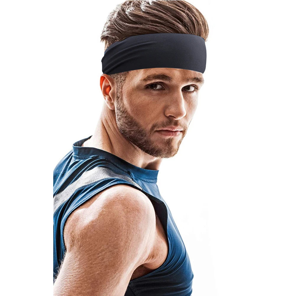 APWIKOGER Sports Headbands Elastic Sweat Bands For Gym And Yoga