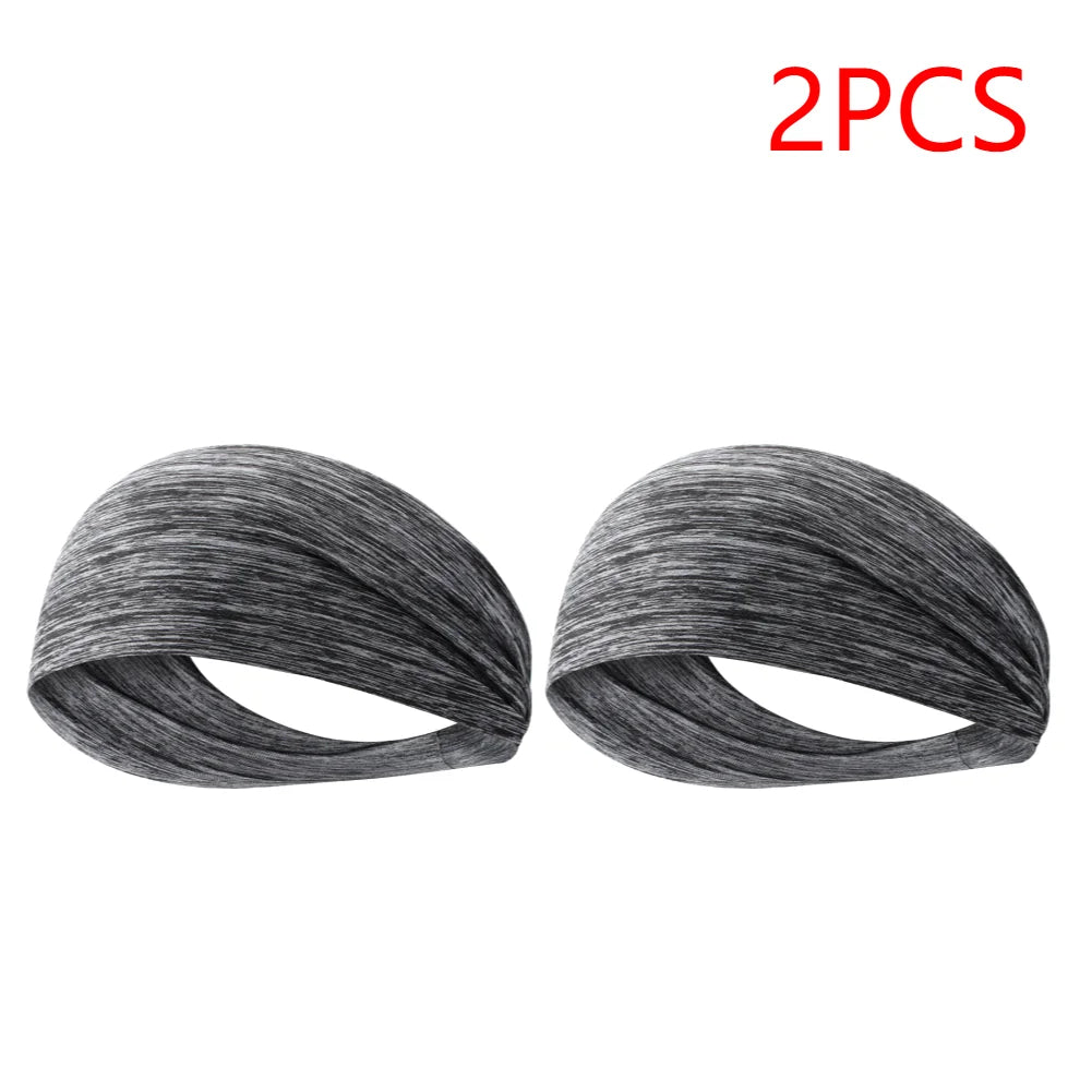 APWIKOGER Sports Headbands Elastic Sweat Bands For Gym And Yoga